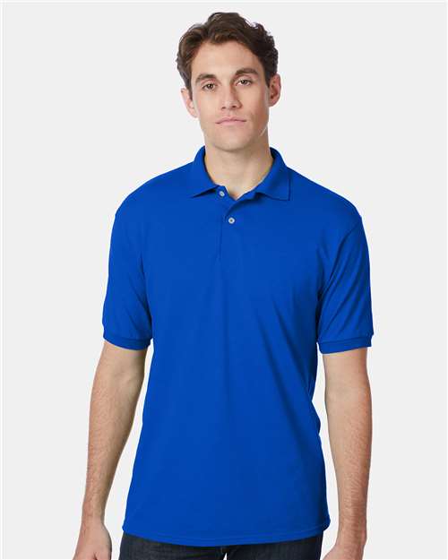 Hanes 054X Deep Royal — on model front