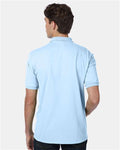 Hanes 054X Light Blue — on model back