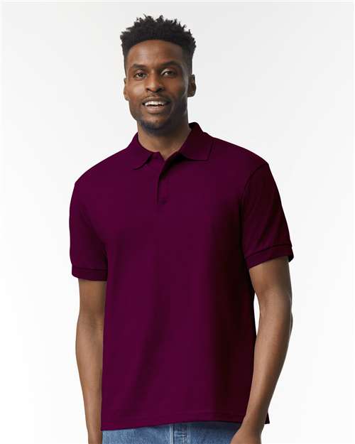 Gildan 8800 Maroon — on model front