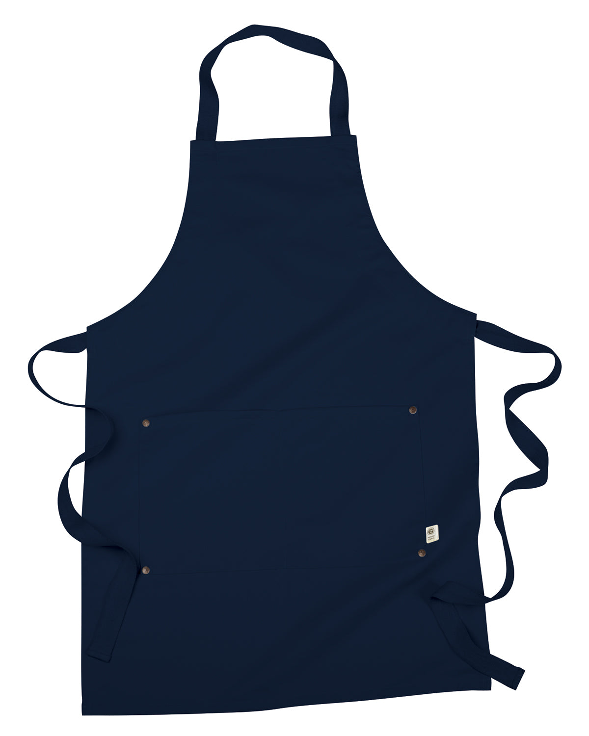 Organic Cotton/Recycled Polyester Eco Apron - Navy