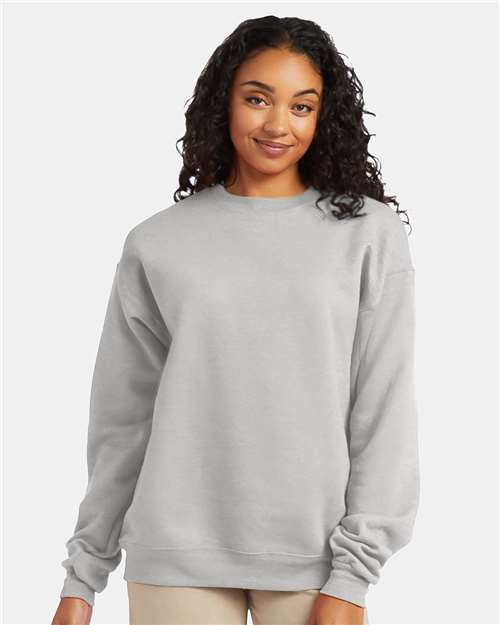 Hanes P160 Ash — on model front