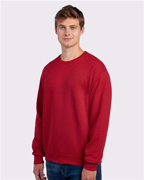 JERZEES 562MR True Red — on model side