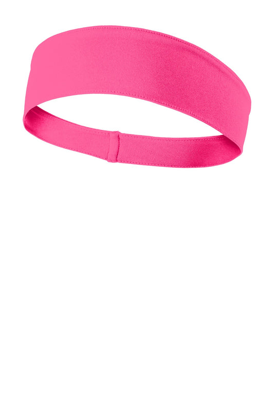 PosiCharge Competitor Headband - Neon Pink