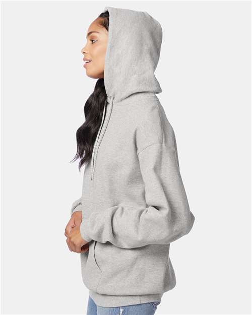 Hanes P170 Ash — on model side