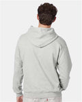 Hanes F170 Ash — on model back