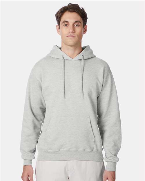 Hanes F170 Ash — on model front