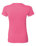 Women's Cotton/Polyester Tee - Neon Pink