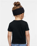 Rabbit Skins 3401 Black — on model back