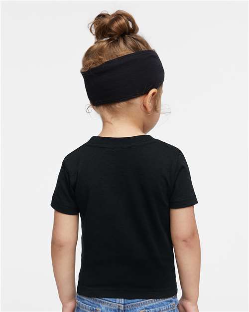Rabbit Skins 3401 Black — on model back