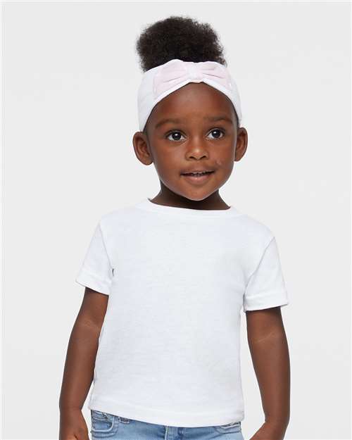 Rabbit Skins 3401 White — on model front