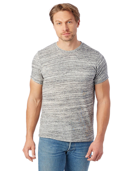 Unisex Printed Eco-Jersey™ Crew - Urban Gray