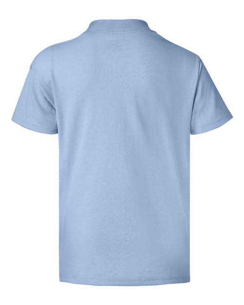 Hanes 5370 Light Blue — back
