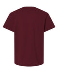 Gildan 8000B Maroon — back