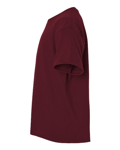 Gildan 8000B Maroon — direct side