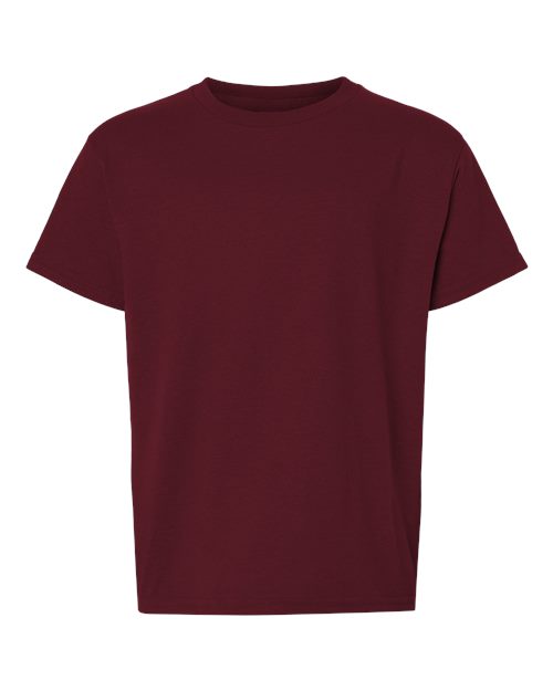 Gildan 8000B Maroon — front