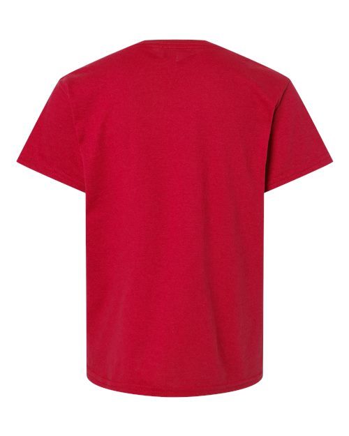 Gildan 8000B Red — back