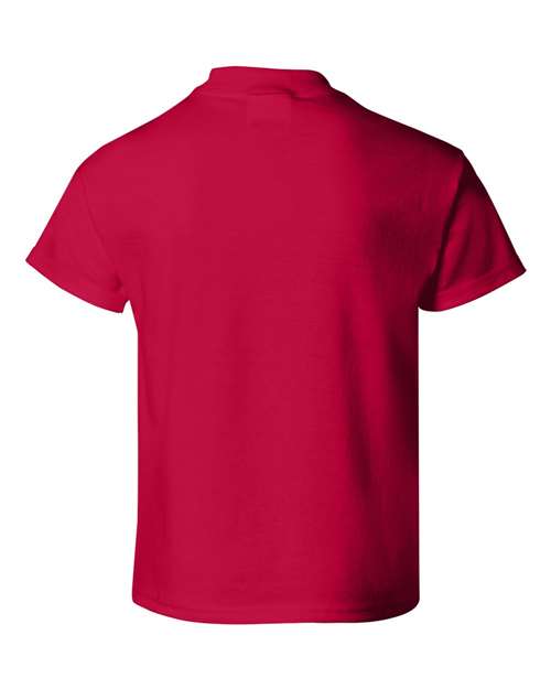 Hanes 5480 Deep Red — back