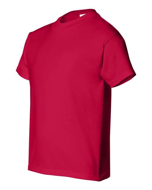 Hanes 5480 Deep Red — side