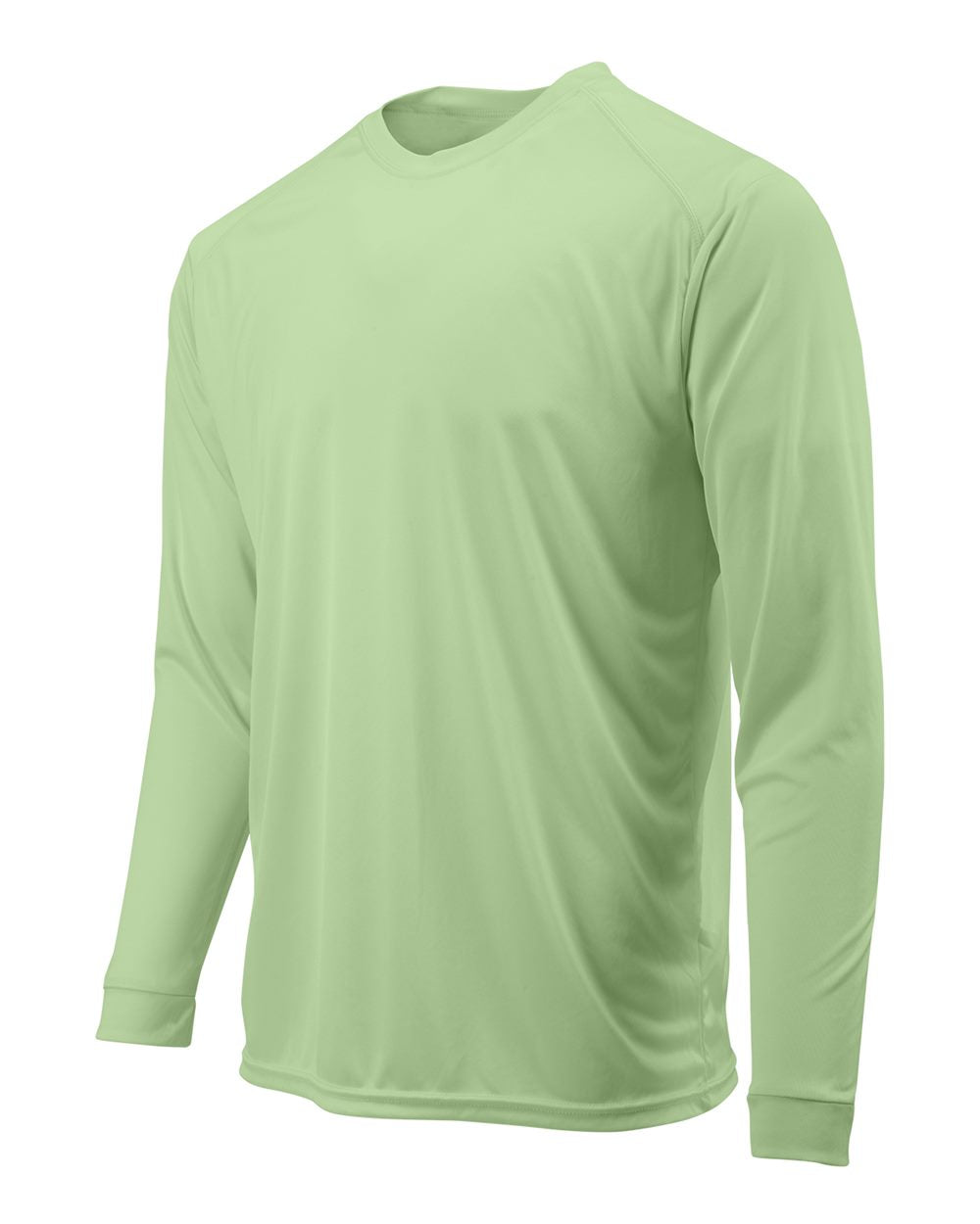 Unisex Long Sleeve Performance Tee - Limeade