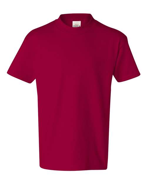 Hanes 5450 Deep Red — front