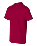Hanes 5450 Deep Red — side