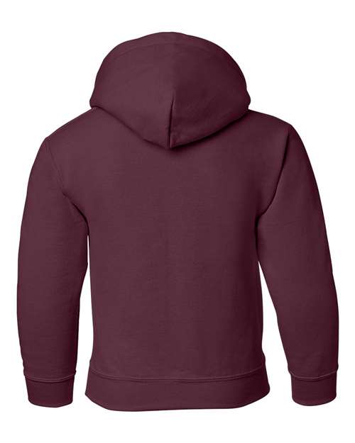Gildan 18500B Maroon — back