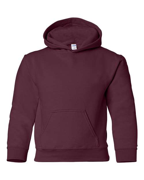 Gildan 18500B Maroon — front