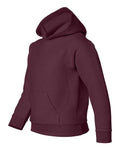 Gildan 18500B Maroon — side