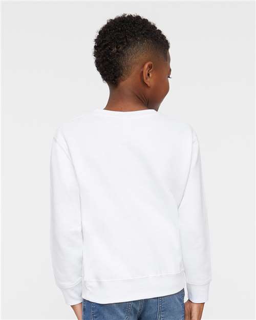 Rabbit Skins 3317 White — on model back