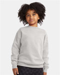 Hanes P360 Ash — on model front