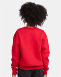 Hanes P360 Deep Red — on model back