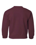 Gildan 18000B Maroon — back
