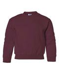 Gildan 18000B Maroon — front