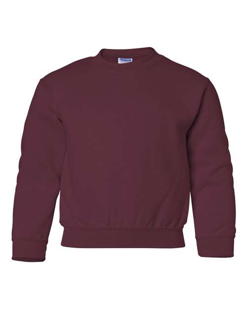 Gildan 18000B Maroon — front