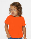 Rabbit Skins 3301T Orange — on model front