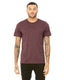 Bella + Canvas 3001CVC - Unisex Heather CVC T-Shirt - Heather Maroon