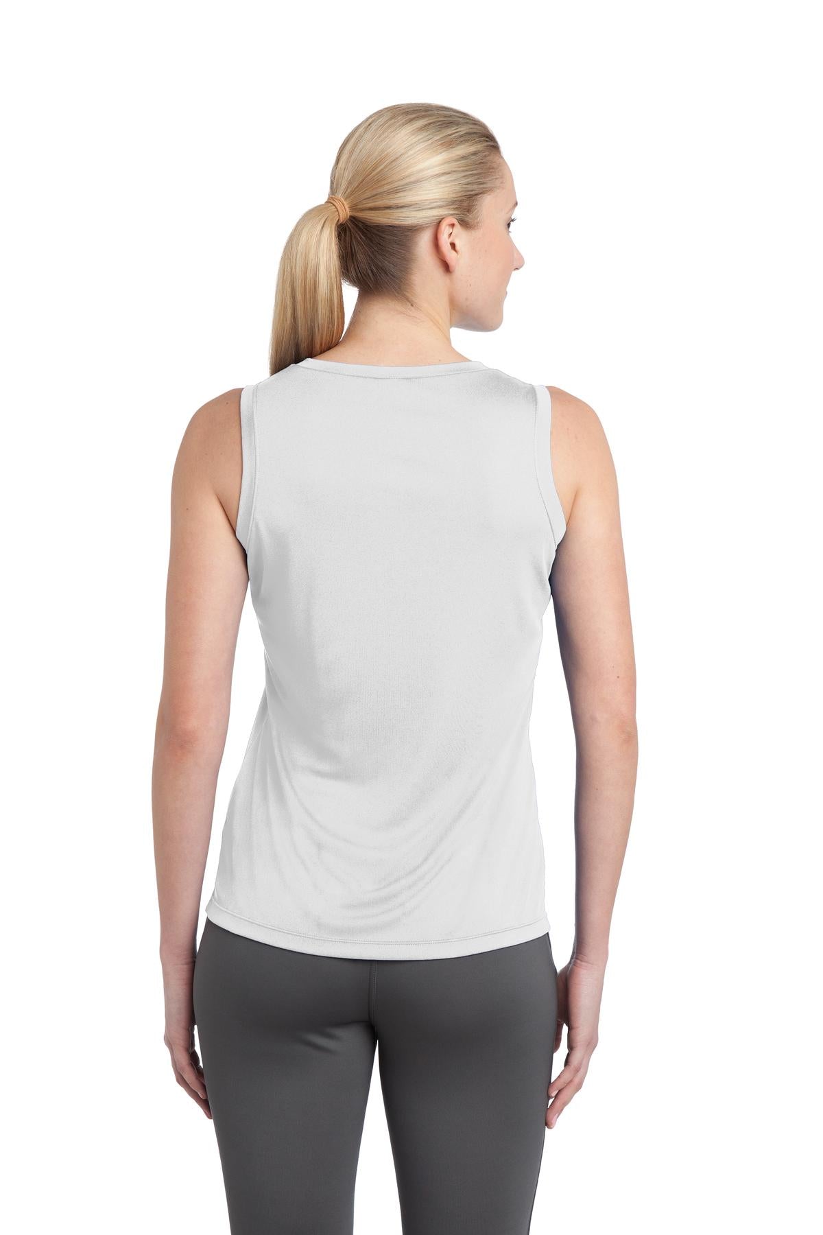 Women's Sleeveless PosiCharge Competitor V-Neck Tee - White