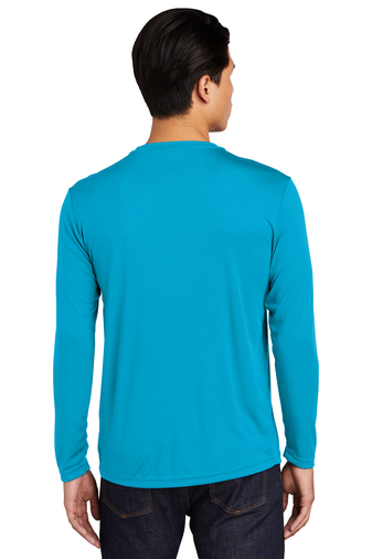 Unisex Long Sleeve PosiCharge Competitor Tee - Atomic Blue