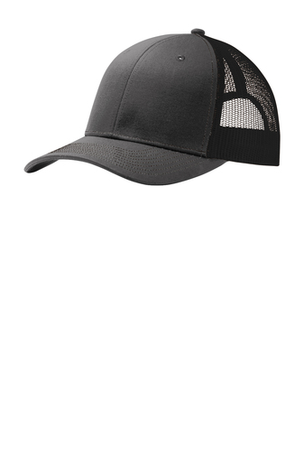 Snapback Trucker Cap - GyStl/Blk