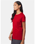 Hanes SL04 Deep Red — on model side