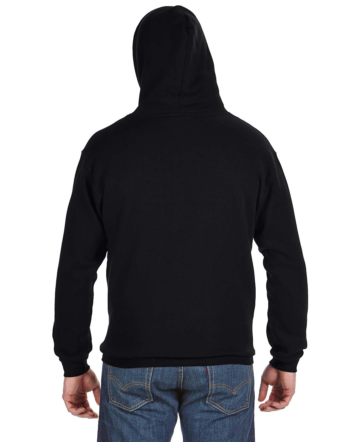Unisex Tailgate Fleece Pullover Hoodie - Black