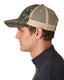 Adams OL102 - Distressed Ollie Cap - Hardwoods / Camo
