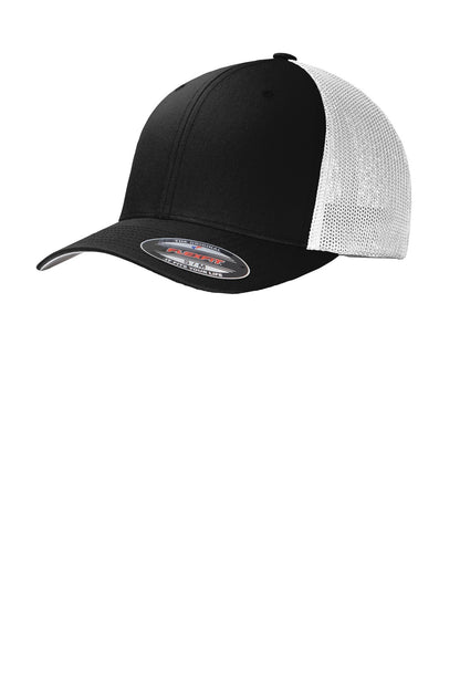 Flexfit Mesh Back Cap - Black / White