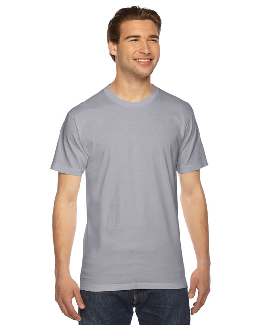 Unisex Fine Jersey Short-Sleeve T-Shirt - Slate