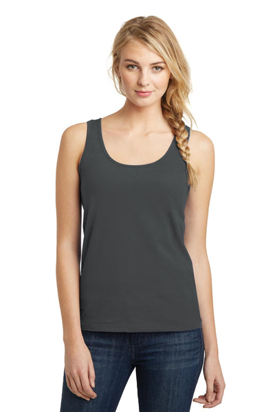 Women's Junior The Concert Tank - Charcoal