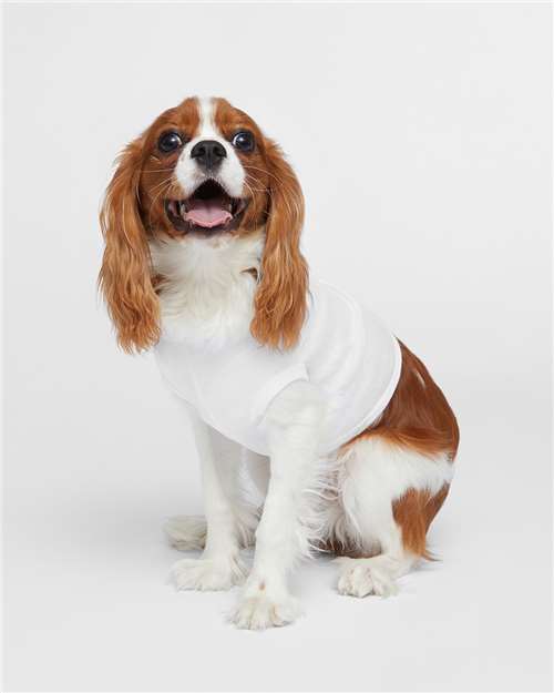 Doggie Skins 3902 White — on model front