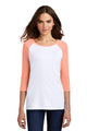 Heather Dusty Peach / White