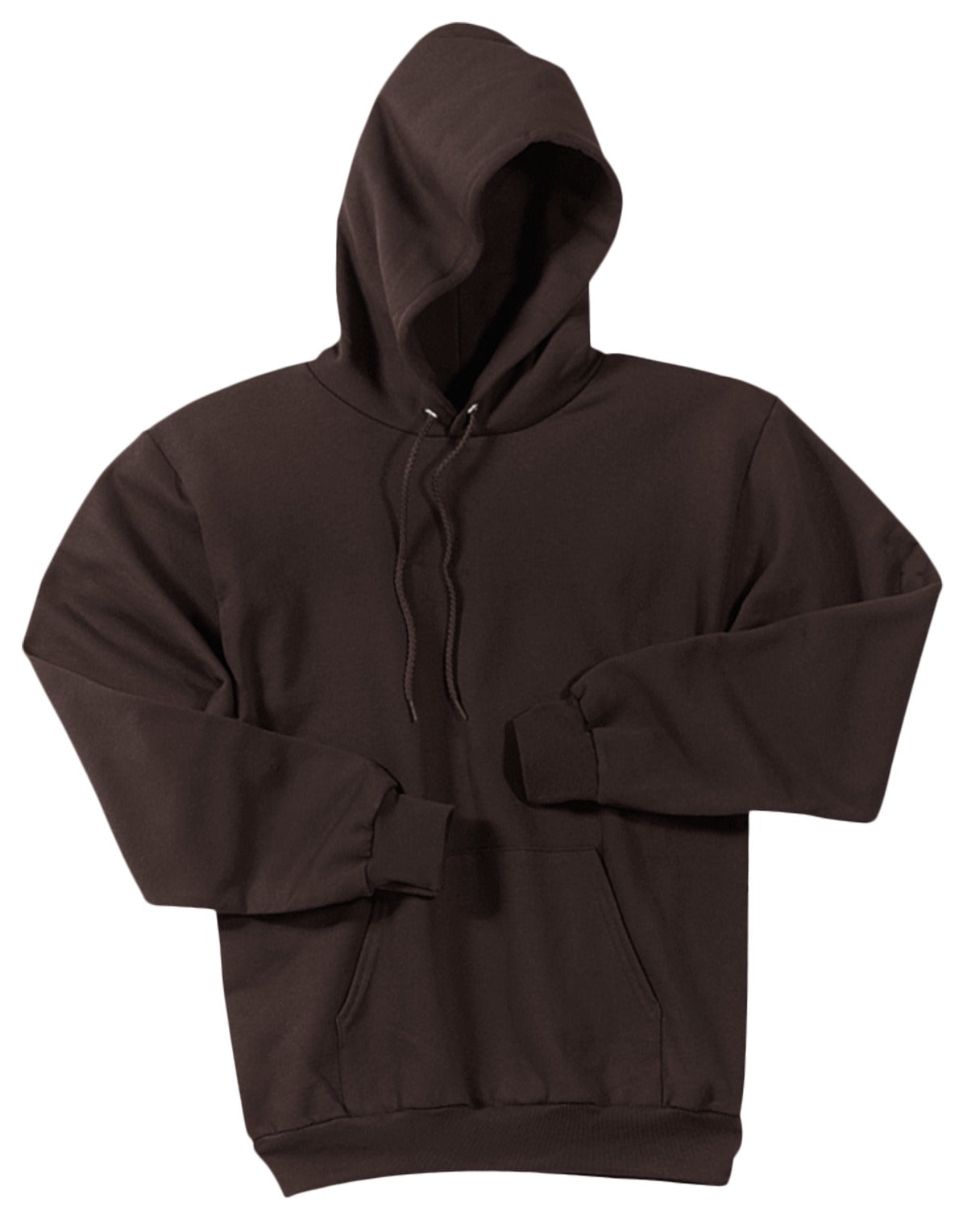 Unisex Core Fleece Pullover Hoodie - Dark Chocolate Brown