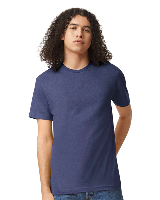 Unisex CVC T-Shirt - Heather Indigo