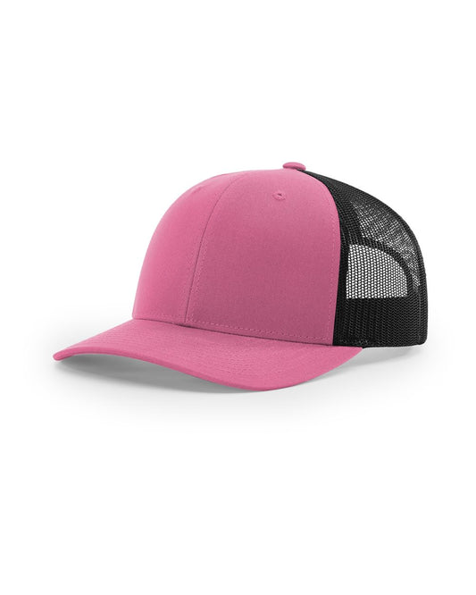 Low Pro Trucker Cap - Hot Pink / Black